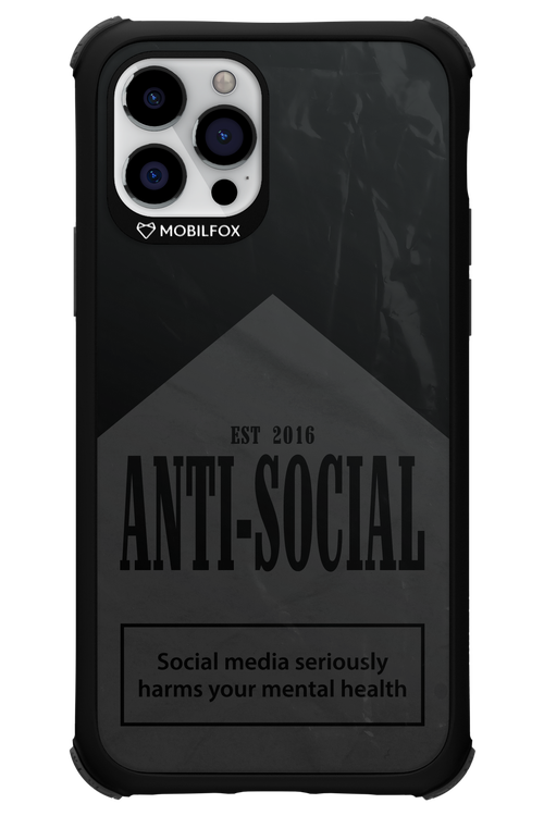 ANTI-SOCIAL (BLVCK) 2.0 - Apple iPhone 12 Pro
