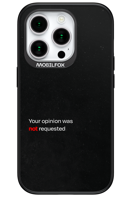 Not Requested 2.0 - Apple iPhone 15 Pro