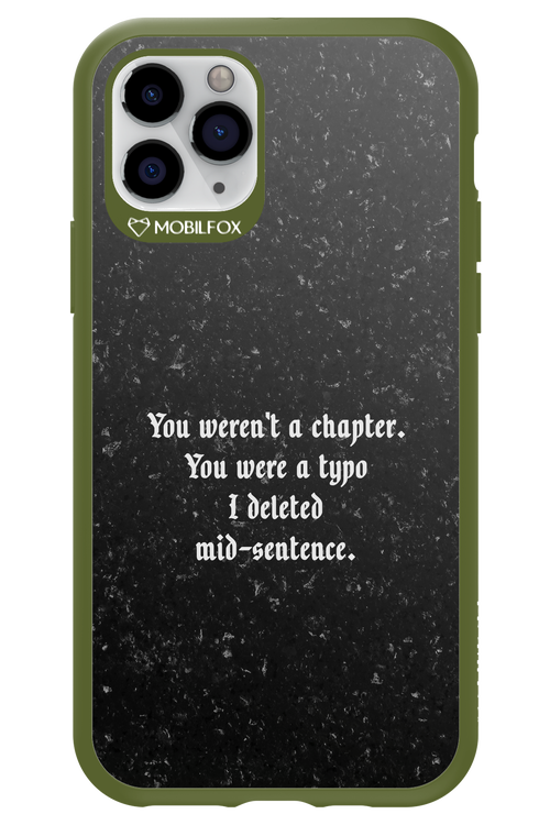A Typo - Apple iPhone 11 Pro