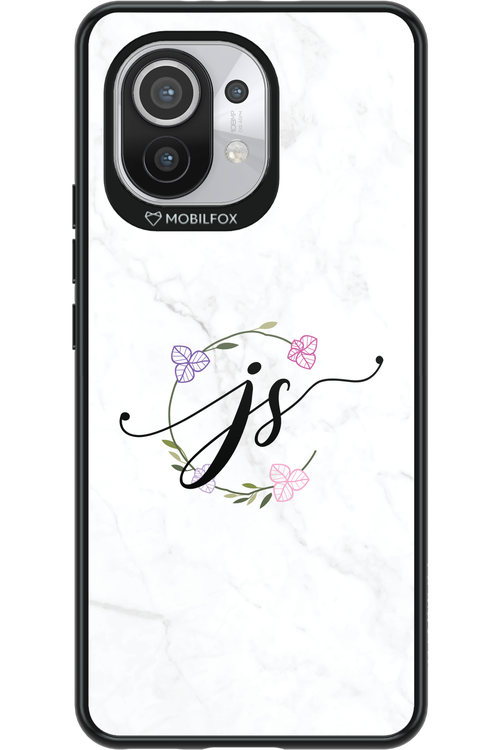 JS Monogram White - Xiaomi Mi 11 5G