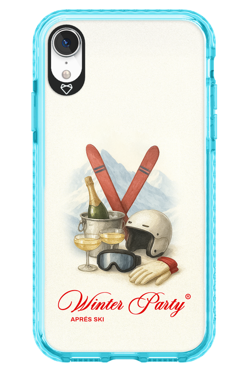 Winter Ski Party - Apple iPhone XR