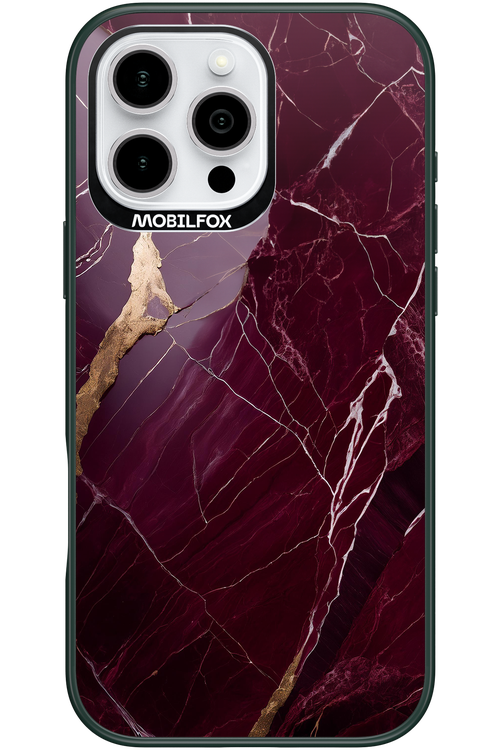 Burgundy Marble - Apple iPhone 16 Pro Max