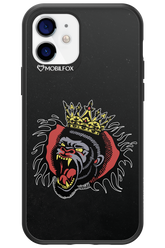 Monkey Rage Black - Apple iPhone 12