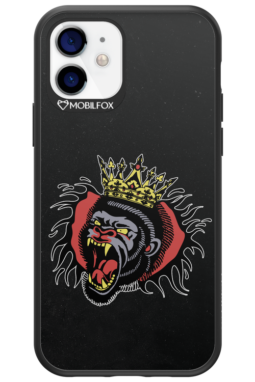 Monkey Rage Black - Apple iPhone 12