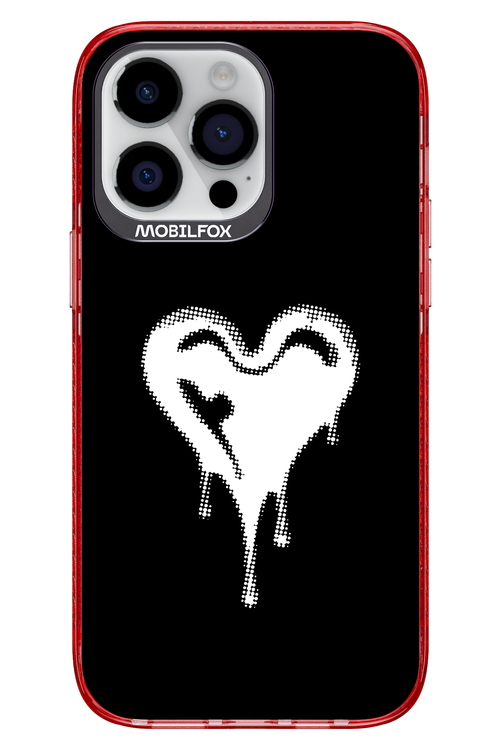 Heart Black - Apple iPhone 14 Pro Max