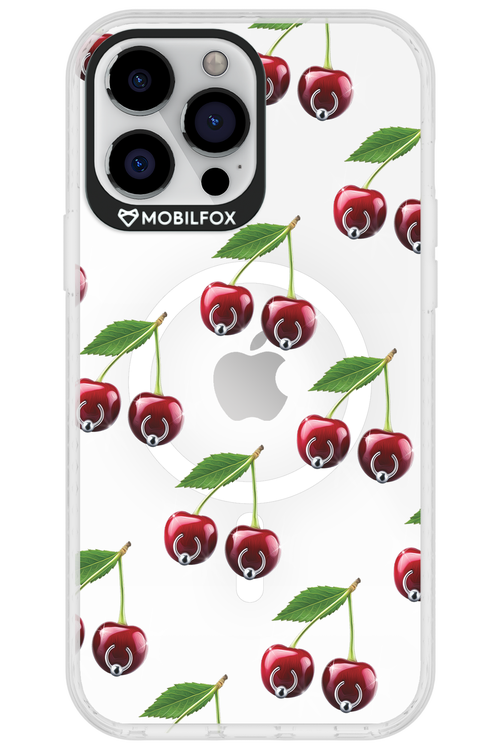 Spicy Cherries Transparent - Apple iPhone 13 Pro Max