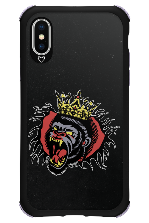 Monkey Rage Black - Apple iPhone X