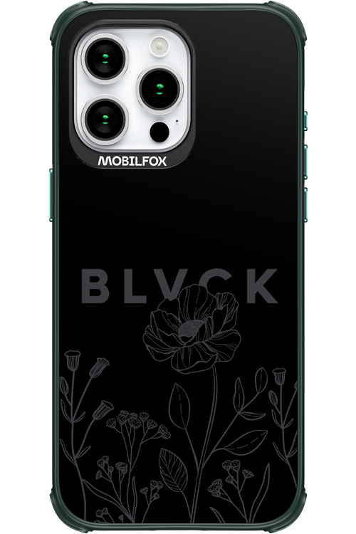 Black Flowers - Apple iPhone 15 Pro Max