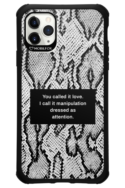 Manipulation 2.0 - Apple iPhone 11 Pro Max