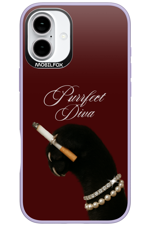 Purrfect Diva - Apple iPhone 16 Plus