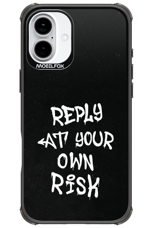 Risk Black 2.0 - Apple iPhone 16 Plus