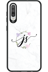 JS Monogram White - Samsung Galaxy A50