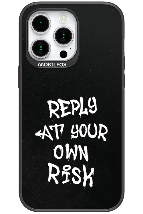 Risk Black 2.0 - Apple iPhone 15 Pro Max