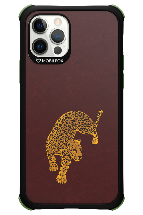 Burgundy Leopard - Apple iPhone 12 Pro