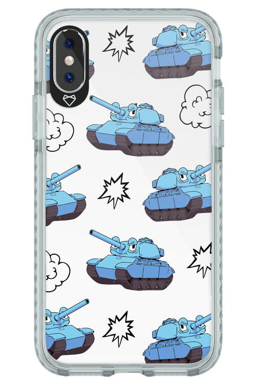 Tank Guy Transparent 2.0 - Apple iPhone XS