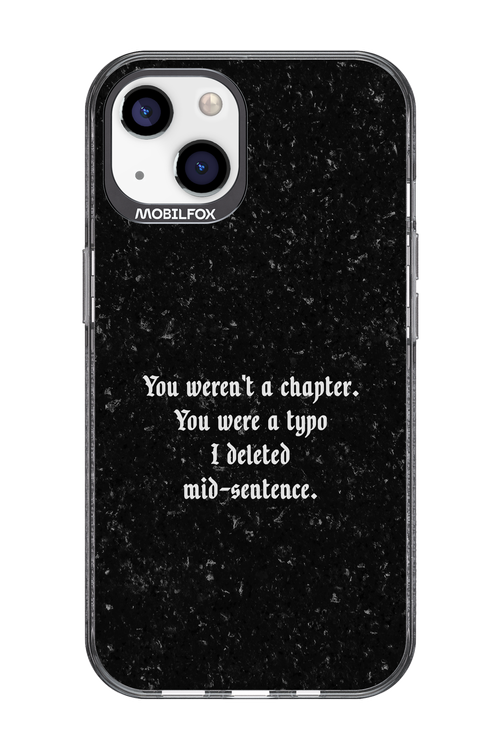 A Typo - Apple iPhone 13