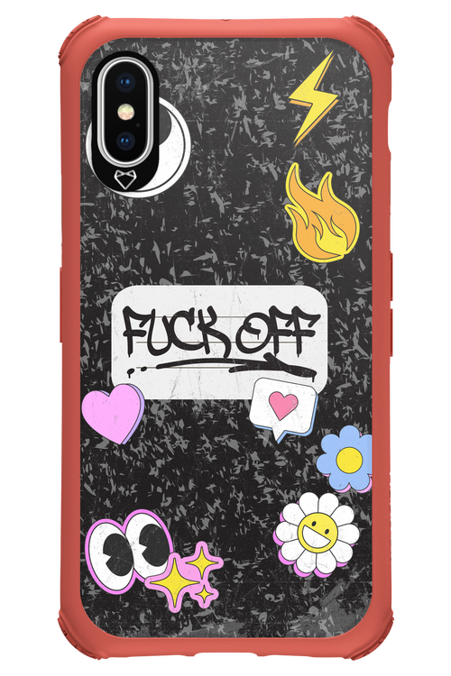 Fuck Off Case - Apple iPhone X