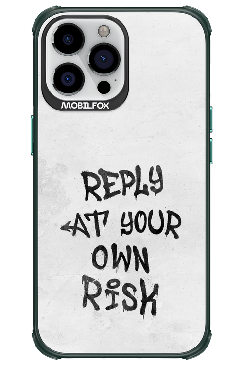 At Your Own Risk 2.0 - Apple iPhone 13 Pro Max