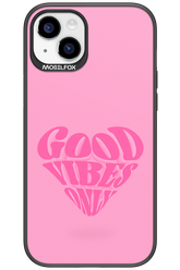 Good Vibes Heart - Apple iPhone 15 Plus