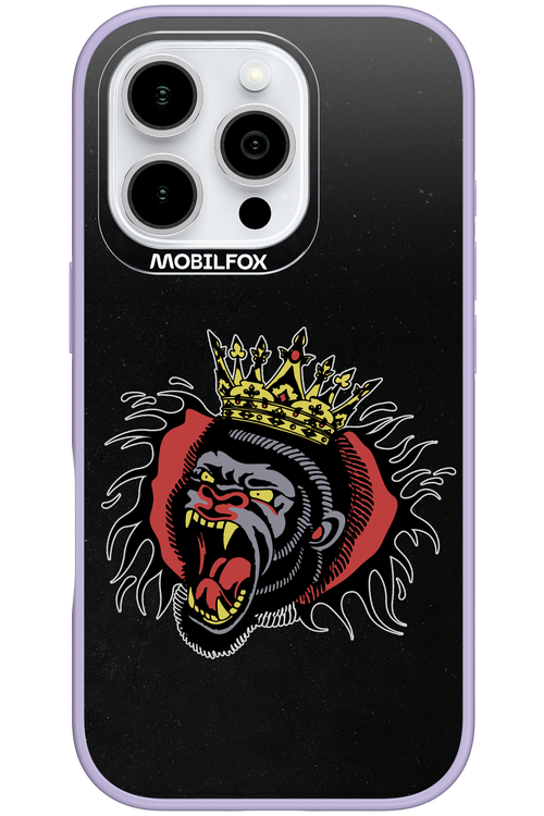 Monkey Rage Black - Apple iPhone 16 Pro