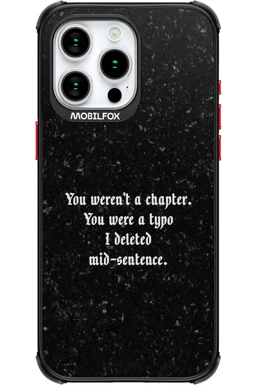 A Typo - Apple iPhone 15 Pro Max