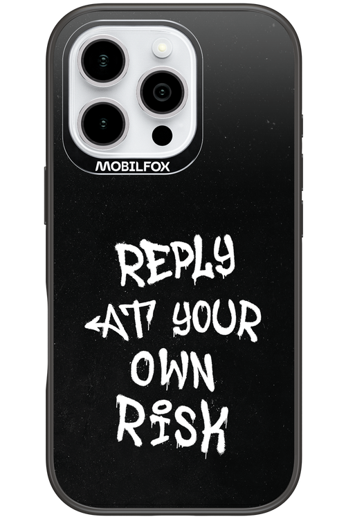 Risk Black 2.0 - Apple iPhone 16 Pro