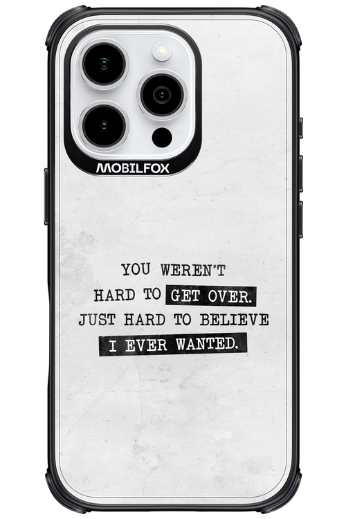 Hard to Believe - Apple iPhone 16 Pro