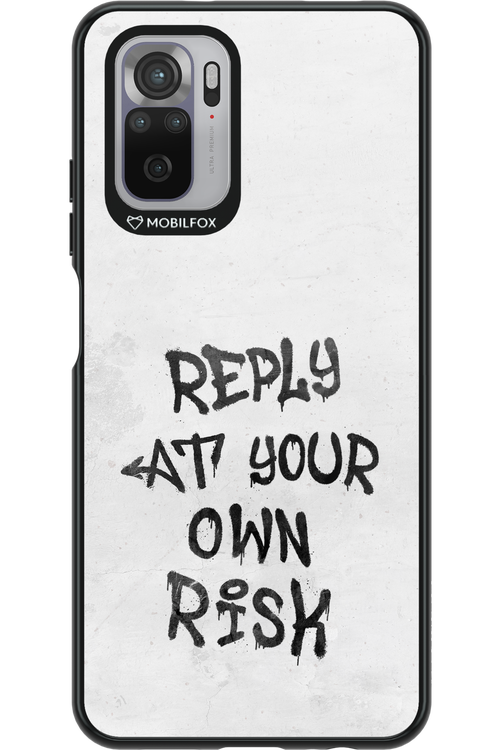 At Your Own Risk - Xiaomi Redmi Note 10