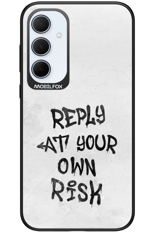 At Your Own Risk - Samsung Galaxy A35