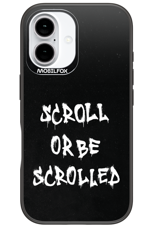 Scroll Black - Apple iPhone 16