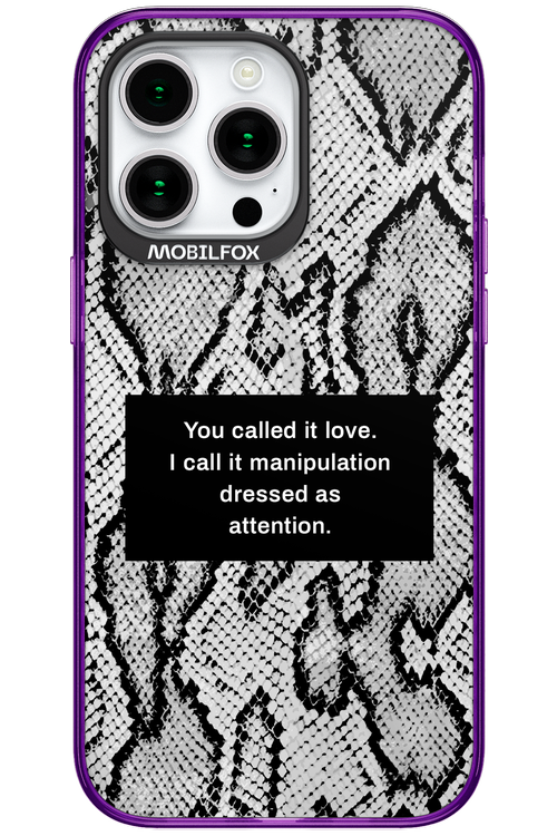 Manipulation 2.0 - Apple iPhone 15 Pro Max