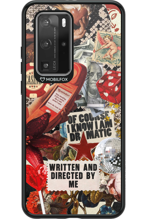 RED VINTAGE - Huawei P40 Pro