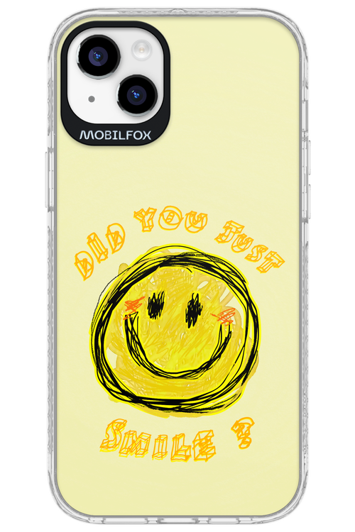 Crayon Smiley - Apple iPhone 14 Plus