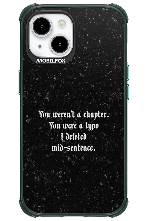 A Typo - Apple iPhone 15