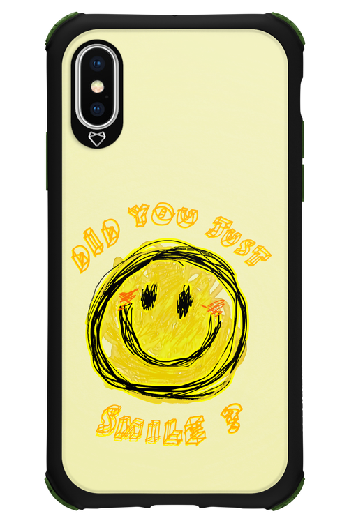 Crayon Smiley - Apple iPhone XS