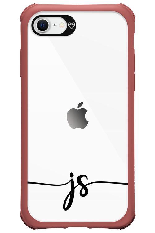 JS Monogram - Apple iPhone SE 2020