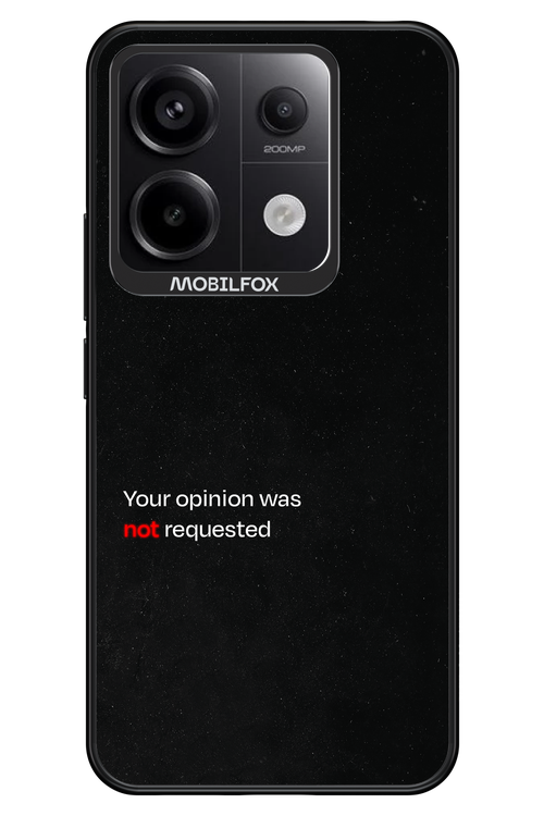 Not Requested 2.0 - Xiaomi Redmi Note 13 Pro 5G