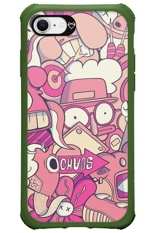 Coral Chaos - Apple iPhone SE 2022