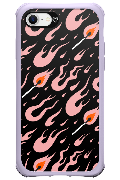 Hot Flames - Apple iPhone 8