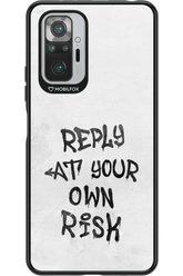 At Your Own Risk - Xiaomi Redmi Note 10S