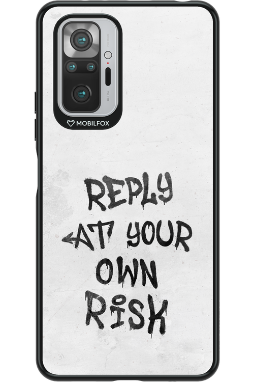 At Your Own Risk - Xiaomi Redmi Note 10S