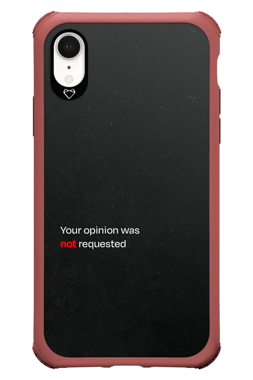 Not Requested 2.0 - Apple iPhone XR