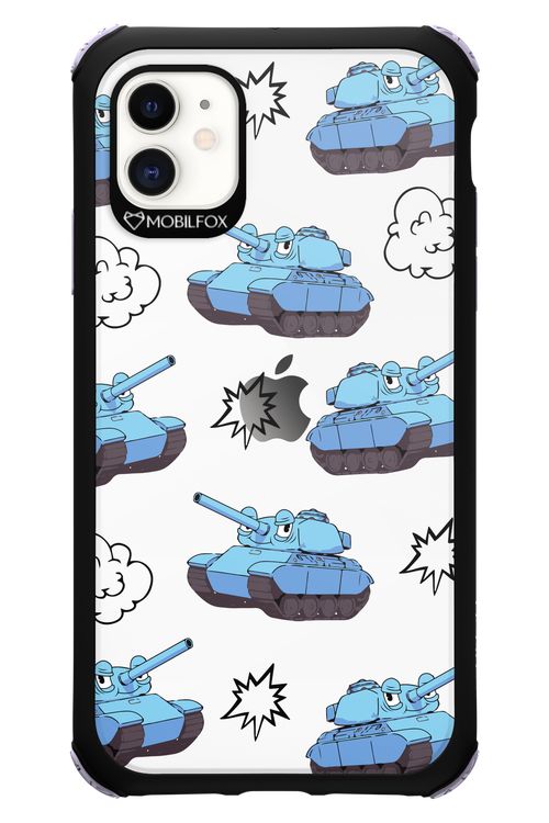 Tank Guy Transparent - Apple iPhone 11