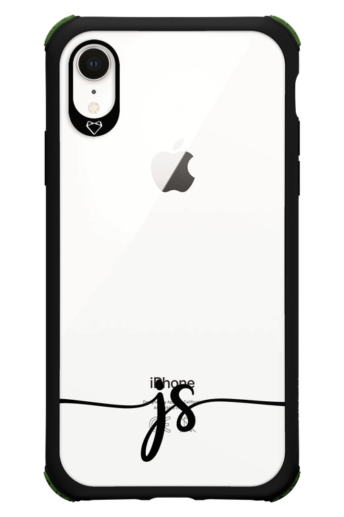 JS Monogram - Apple iPhone XR