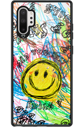 Crayon Smiley Colorful - Samsung Galaxy Note 10+