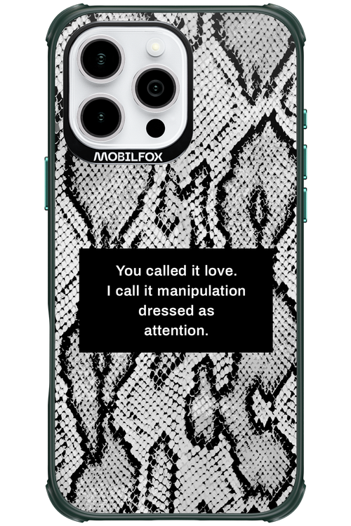 Manipulation 2.0 - Apple iPhone 16 Pro Max