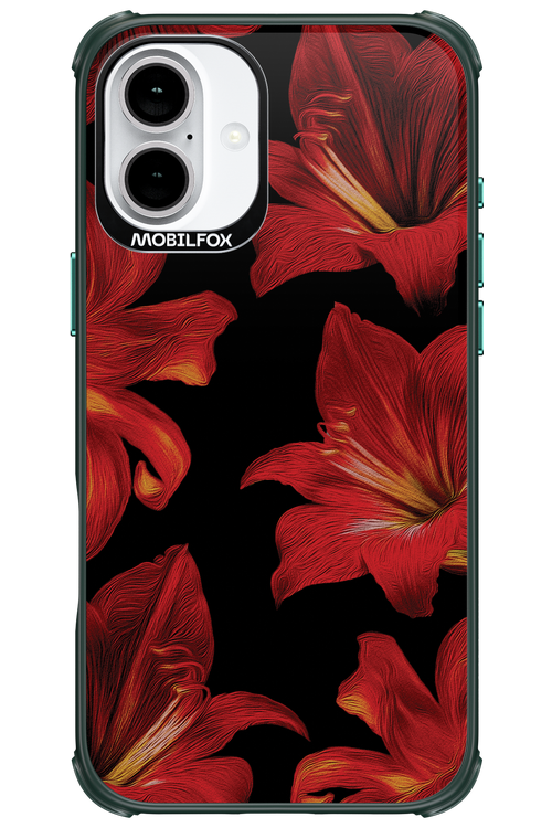 Amaryllis Noir - Apple iPhone 16 Plus