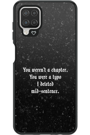 A Typo - Samsung Galaxy A12