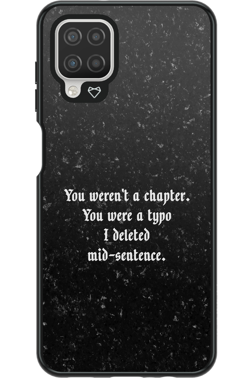 A Typo - Samsung Galaxy A12