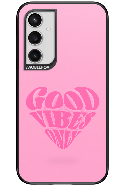 Good Vibes Heart - Samsung Galaxy S23 FE